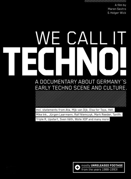 we call it techno poster