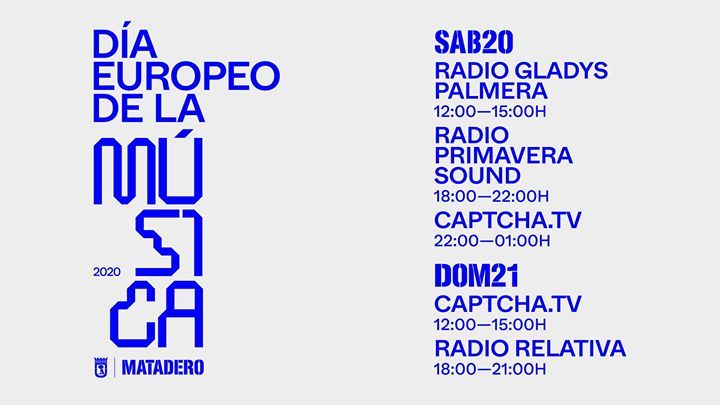 Matadero poster with line up